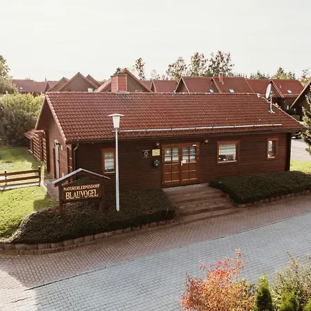 Im Holzblockstil Im Naturerlebnisdorf Blauvogel Hasselfelde
