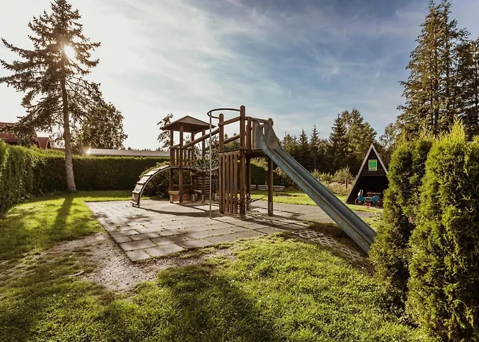 Tatil Evi Im Holzblockstil Im Naturerlebnisdorf Blauvogel *
