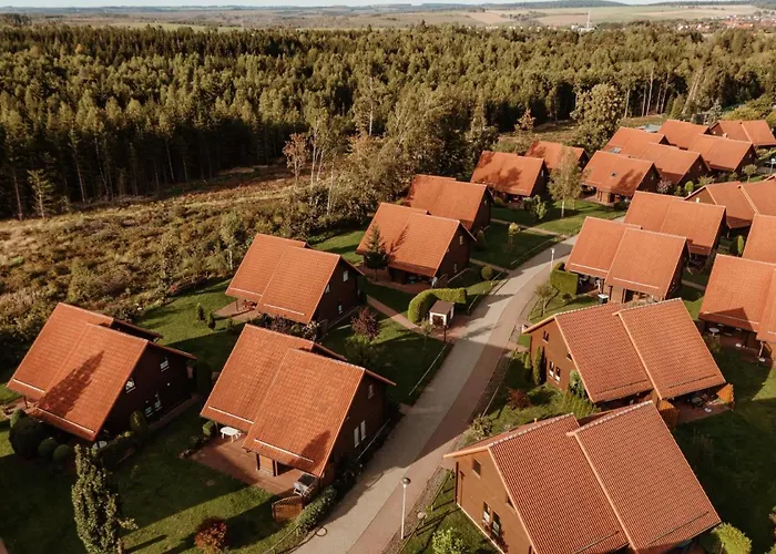 Tatil Evi Im Holzblockstil Im Naturerlebnisdorf Blauvogel Hasselfelde